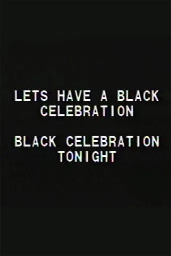 Black Celebration poster