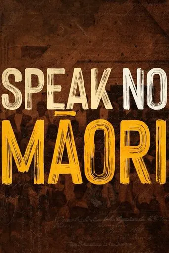 Speak No Māori poster