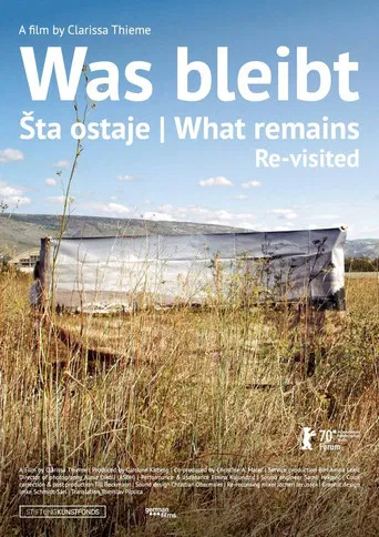 Was bleibt | Šta ostaje | What Remains / Re-visited poster