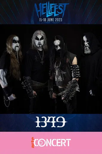 1349 - Hellfest 2023 poster