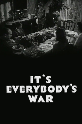 It's Everybody's War poster