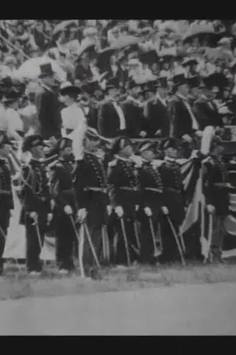 President McKinley Reviewing the Troops at the Pan-American Exposition poster