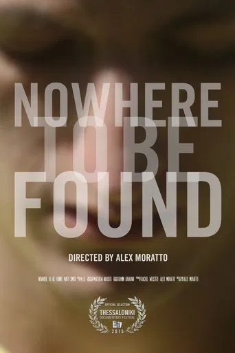 Nowhere to Be Found poster