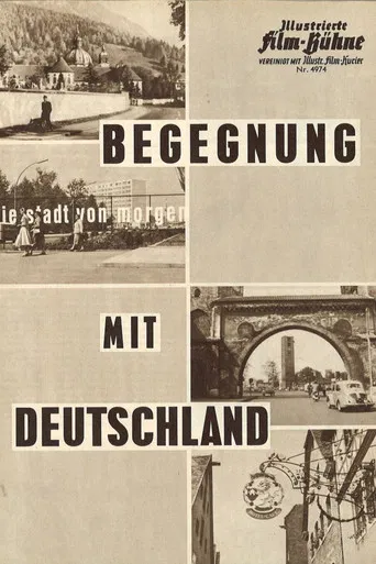 Begegnung mit Deutschland poster