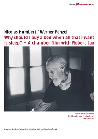 Why Should I Buy A Bed When All That I Want Is Sleep? poster