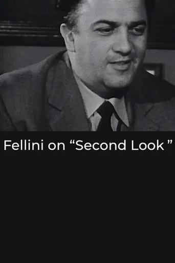 Fellini on “Second Look” poster