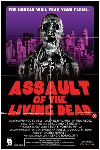 Attacco dei Morti Viventi poster