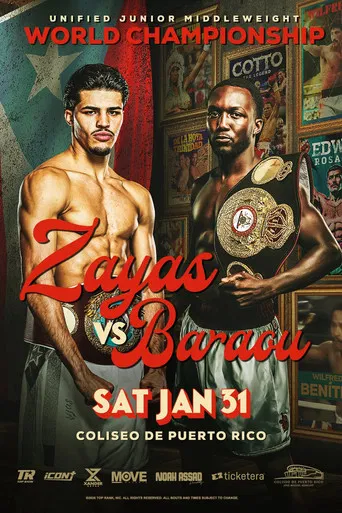 Xander Zayas vs. Abass Baraou poster