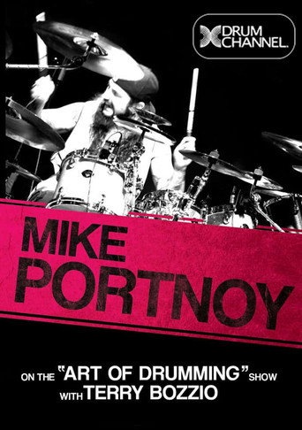 Mike Portnoy on the “Art Of Drumming” with Terry Bozzio poster