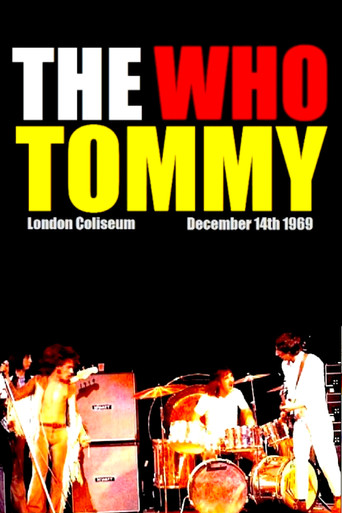 The Who - Live at the London Coliseum 1969 poster