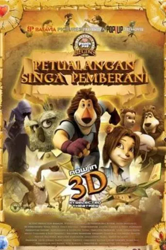 Petualangan Singa Pemberani poster