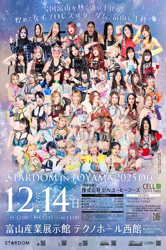 Stardom in Toyama 2025 Dec. poster