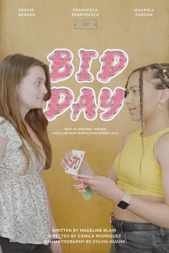 Bid Day poster