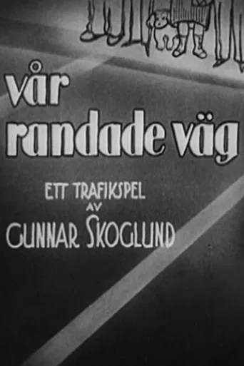 Vår randade väg poster