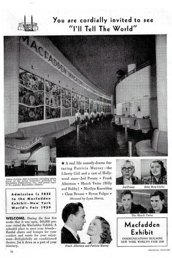 I'll Tell the World poster