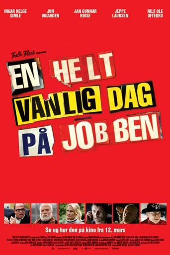 En helt vanlig dag på jobben poster