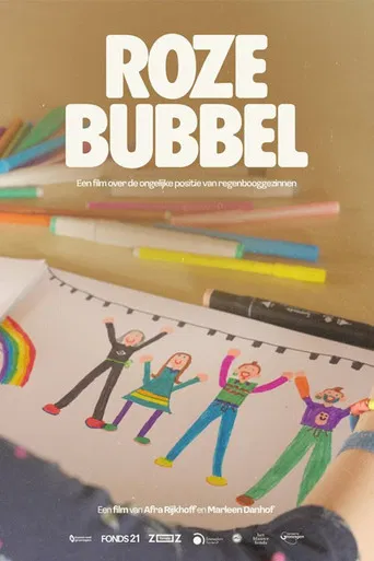 Roze Bubbel poster