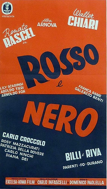 Rosso e nero poster