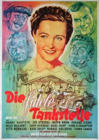 Die fidele Tankstelle poster