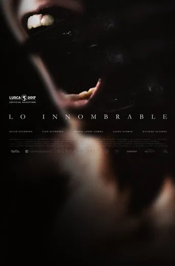Lo Innombrable: the Unnamable poster