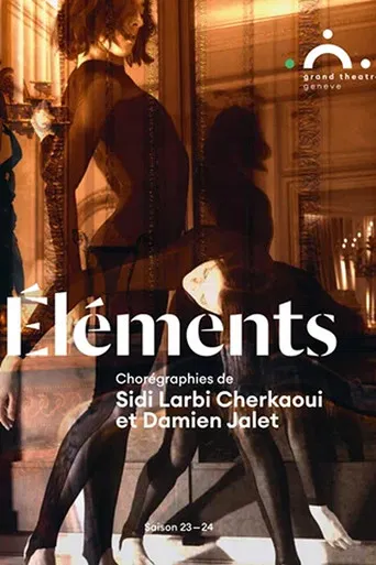 Elements Sidi Larbi Cherkaoui with Damien Jalet and Marina Abramovic poster