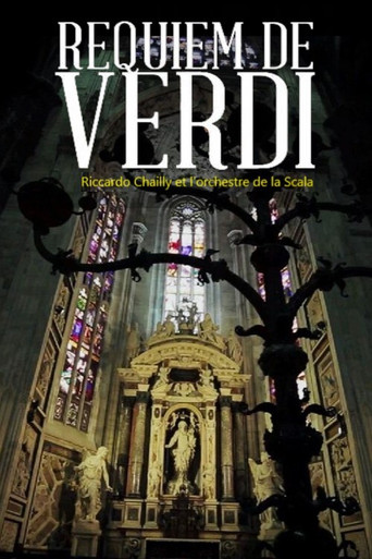 Requiem de Verdi au Dôme de Milan poster