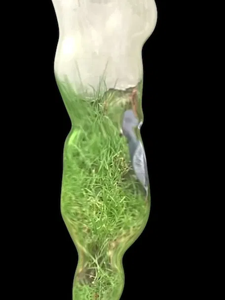 The liquid over my head poster