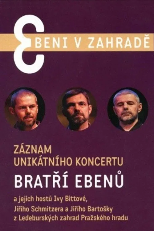 Ebeni v zahradě poster