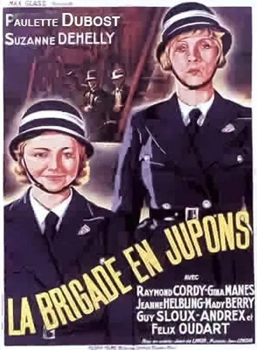 La brigade en jupons poster