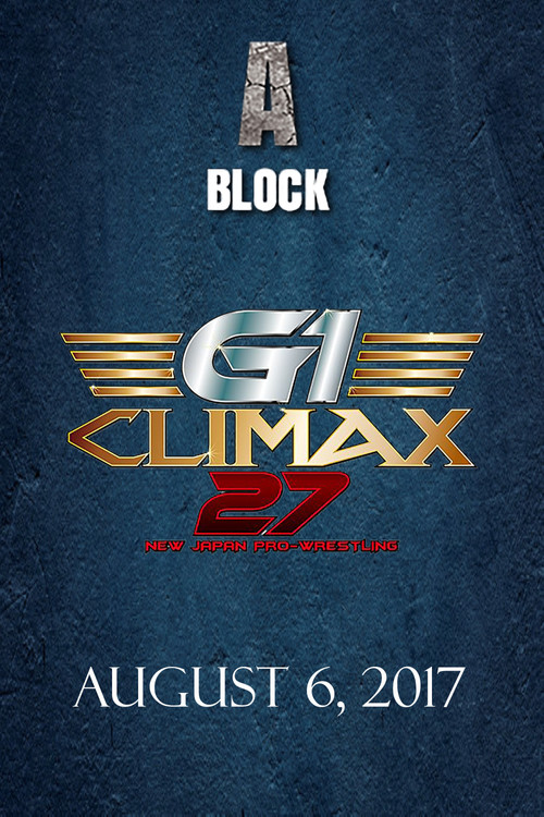NJPW G1 Climax 27: Day 15 poster
