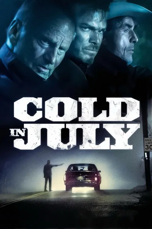 Cold in July poster