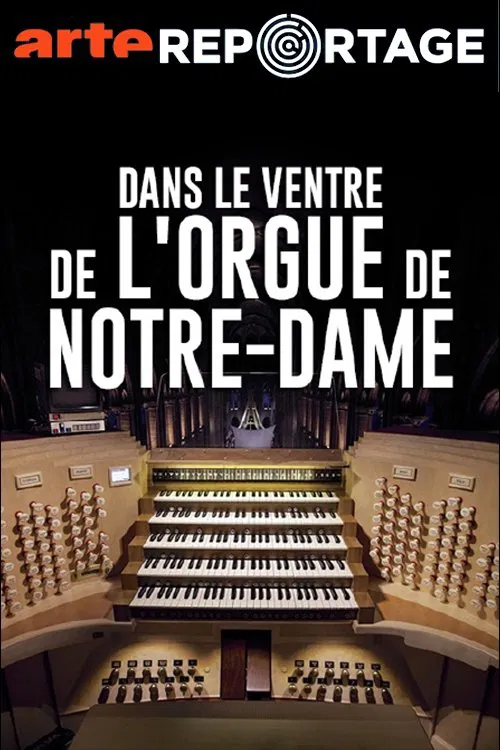 Dans le ventre de l'orgue de Notre-Dame poster