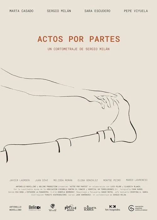 Actos por partes poster