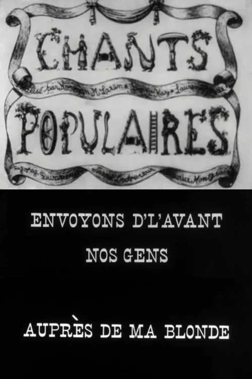 Chants populaires nº 2 poster
