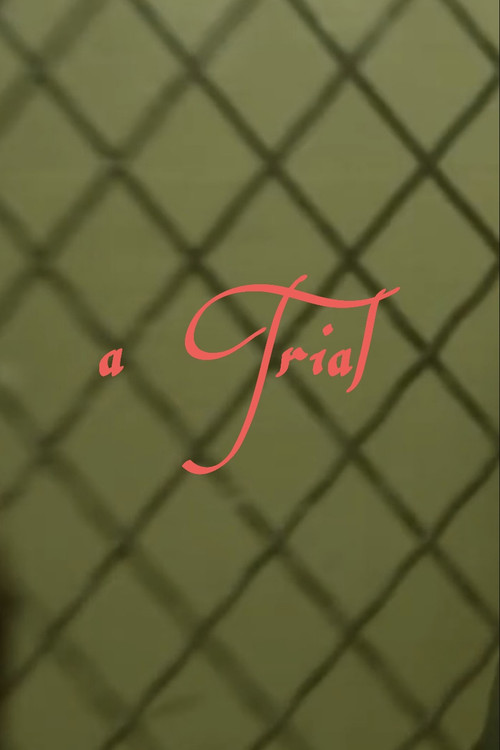 “A Trial” poster