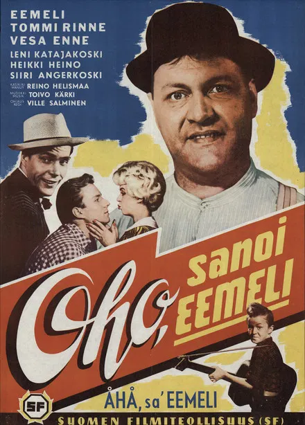 Oho, sanoi Eemeli poster