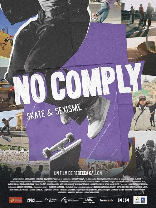 No comply - Skate & Sexism poster