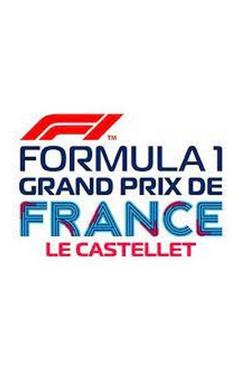 Sur la piste du Grand Prix de France poster