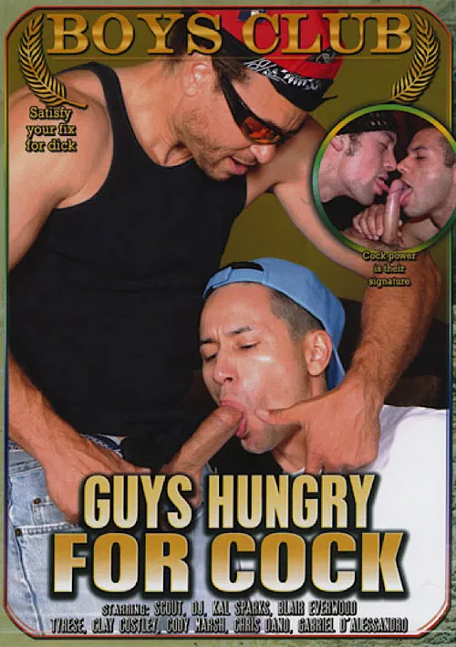 Guys Hungry for Cock poster