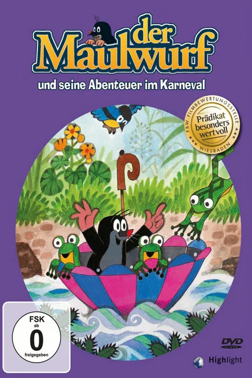 Der Maulwurf und seine Abenteuer im Karneval poster