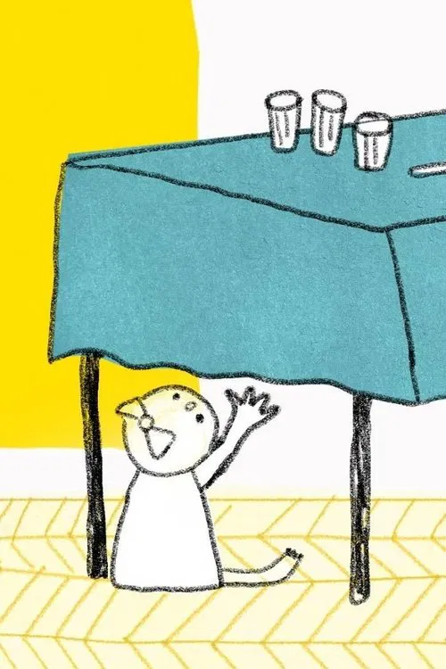 A Little Girl Pulls Off the Tablecloth poster