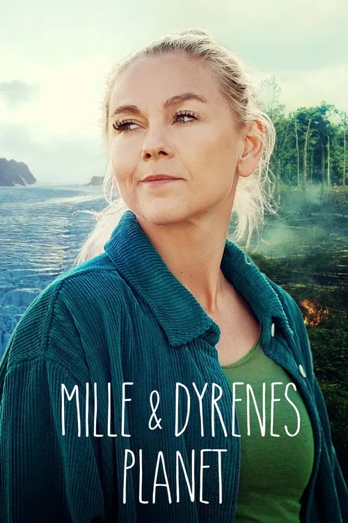 Mille og dyrenes planet poster