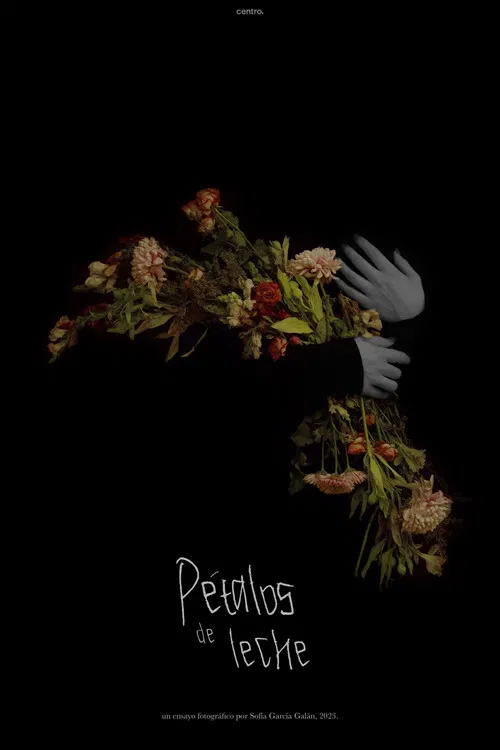 Pétalos de leche poster