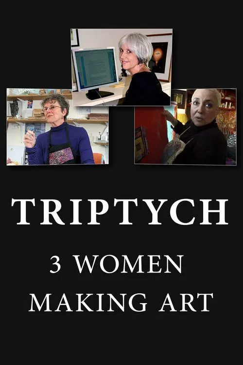 Triptych: 3 Women Making Art poster