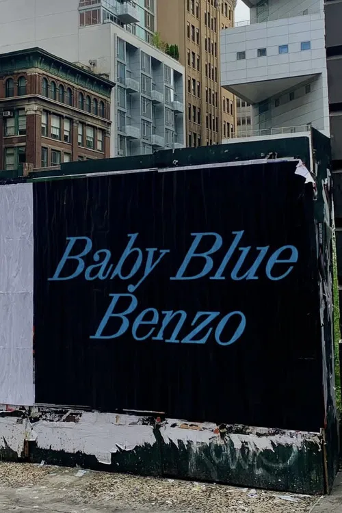 Baby Blue Benzo poster