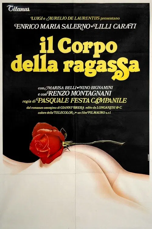 Il corpo della ragassa poster