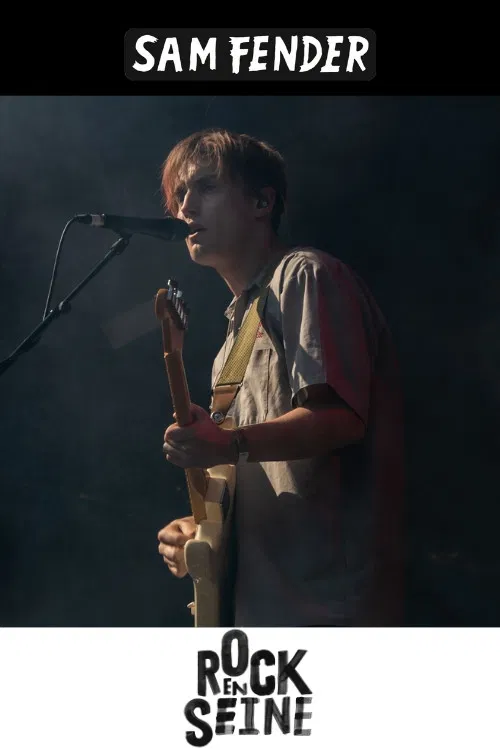 Sam Fender Rock En Seine 2019 poster