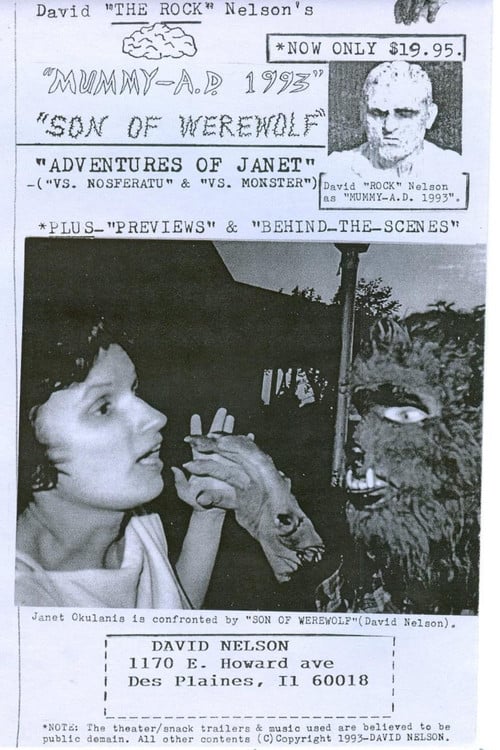 The Adventures of Janet: Janet vs Werewolf poster