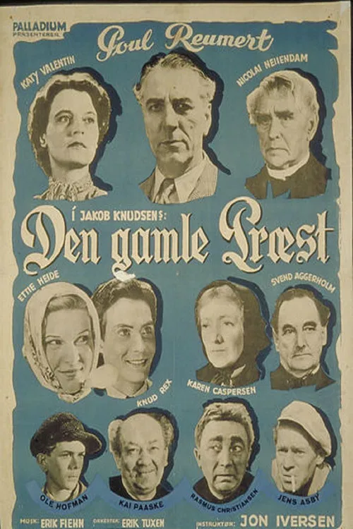 Den gamle præst poster