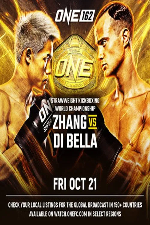ONE 162: Zhang vs. Di Bella poster